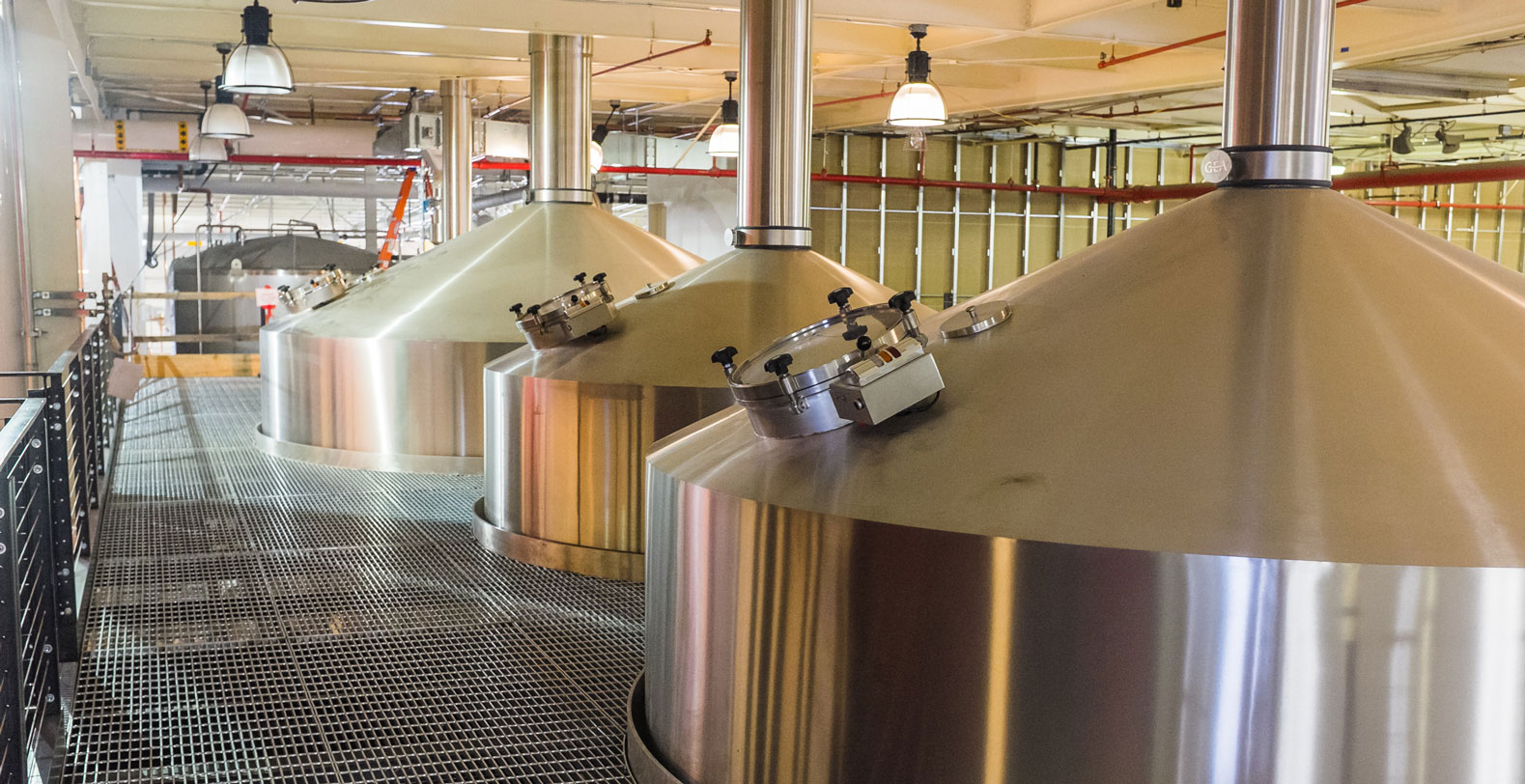 21st Amendment fermentation tanks