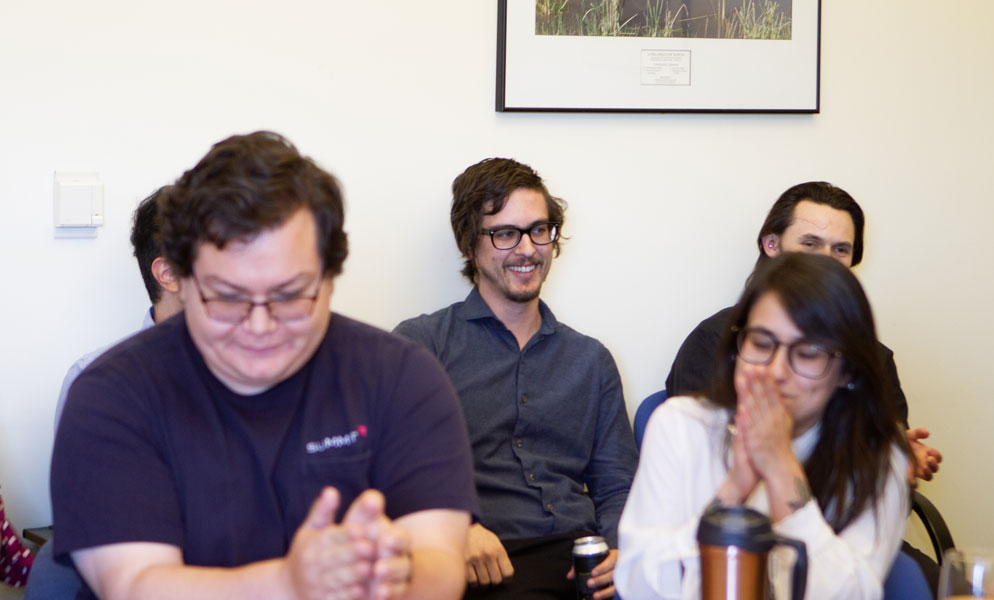 Summit staff smiling