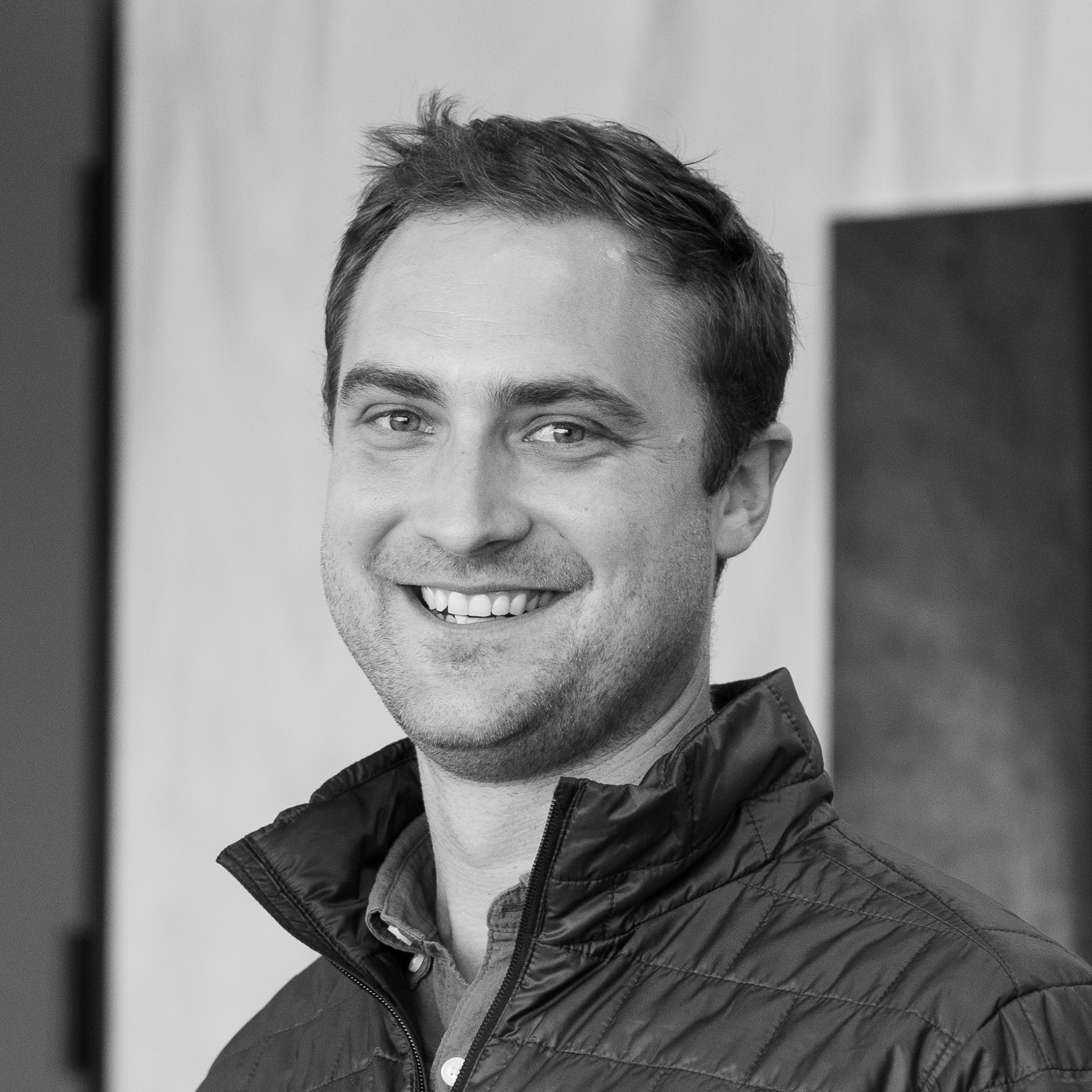 Caylah Lunardi black and white headshot