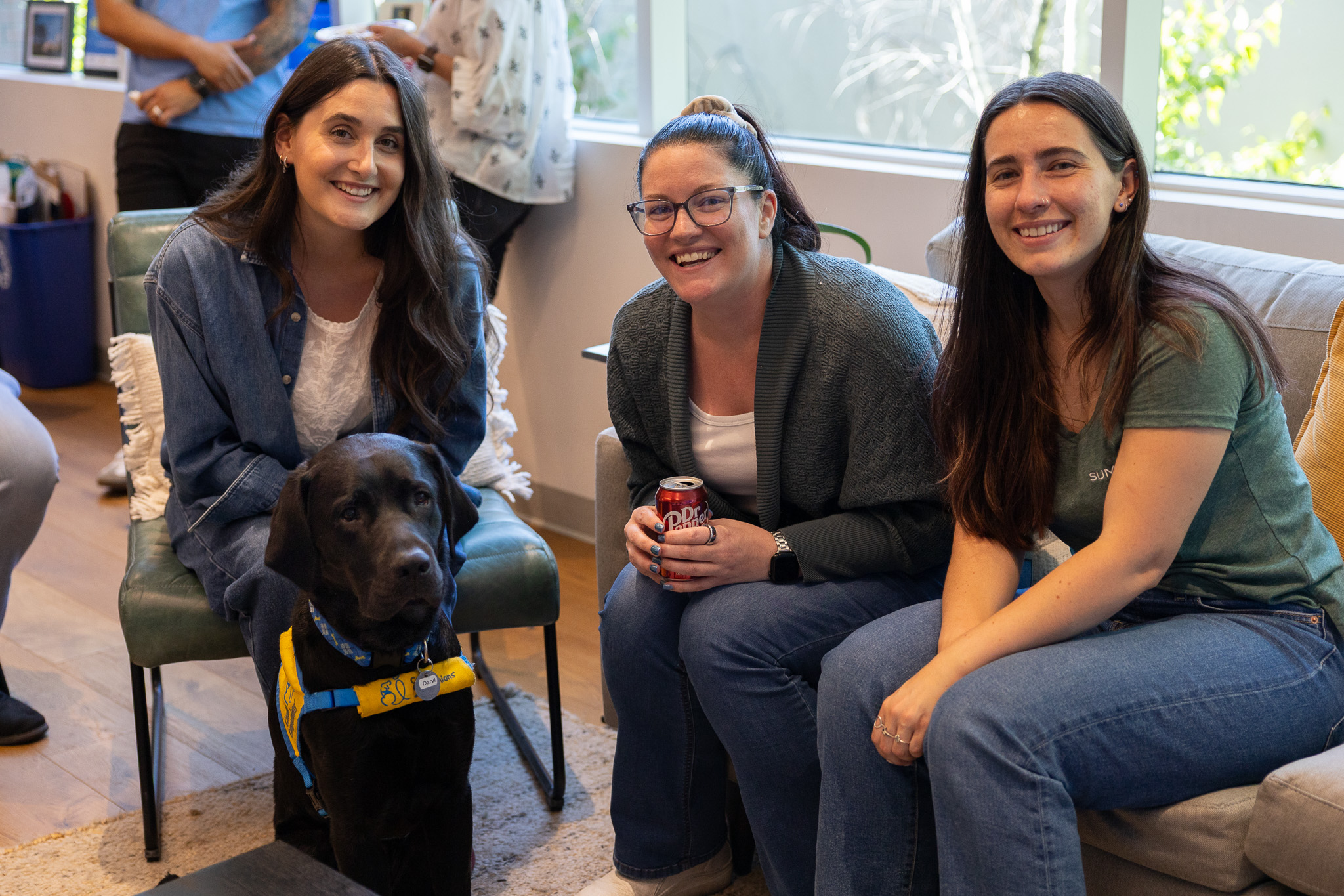 Canine Companions Visits Summit